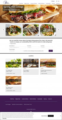 Spring Hill College Dining Services - Spring Hill College Spring Hill College Dining Services - Spring Hill College
