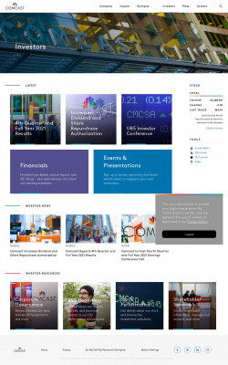 My Shareholder Account - Investors | Comcast Corporation My Shareholder Account - Investors | Comcast Corporation