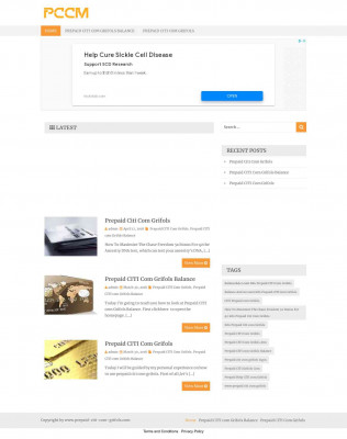 CITI Prepaid com Grifols | Prepaid CITI Com Grifols CITI Prepaid com Grifols | Prepaid CITI Com Grifols