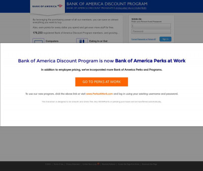 Bank of America Discount Program Bank of America Discount Program