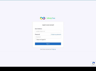 InfinityFree: Login to your account InfinityFree: Login to your account