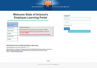 ADOA - Log In ADOA - Log In