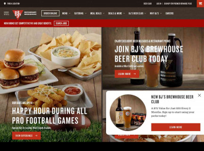Login | BJ's Restaurants and Brewhouse Login | BJ's Restaurants and Brewhouse