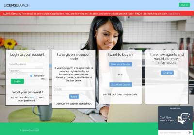 Login - License Coach Login - License Coach