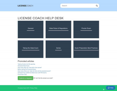 Contact Information - License Coach Help Desk Contact Information - License Coach Help Desk