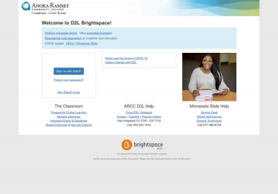 D2L Brightspace Login for Anoka-Ramsey Community College D2L Brightspace Login for Anoka-Ramsey Community College