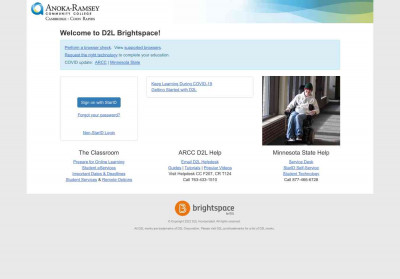 Welcome to D2L Brightspace Online Learning! Welcome to D2L Brightspace Online Learning!