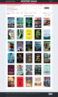 Mystery Guild Book Club Mystery Guild Book Club