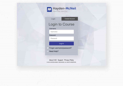 Hayden-McNeil Login Hayden-McNeil Login