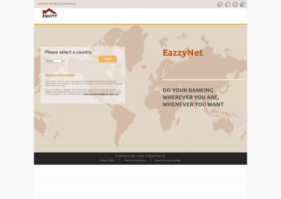 EazzyNet Secure Online Banking:Log in EazzyNet Secure Online Banking:Log in