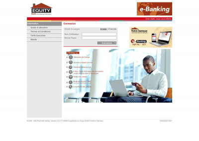 e-Banking Procredit Bank Connexion e-Banking Procredit Bank Connexion