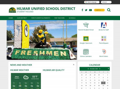 Student and Parent Portal - Hilmar Unified School District Student and Parent Portal - Hilmar Unified School District
