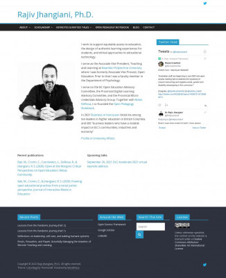 PSYC1100-A75 – Rajiv Jhangiani, Ph.D. PSYC1100-A75 – Rajiv Jhangiani, Ph.D.