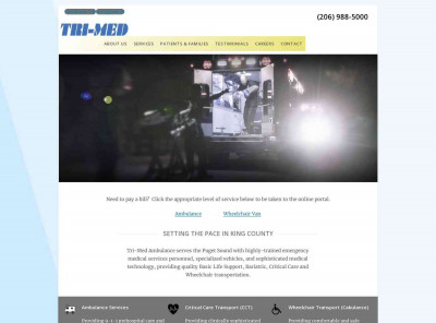 Scheduling Login | Tri-Med Ambulance | BLS, Bariatric ... Scheduling Login | Tri-Med Ambulance | BLS, Bariatric ...