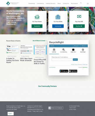 Waste Connections of Washington, Inc. – Waste collection ... Waste Connections of Washington, Inc. – Waste collection ...