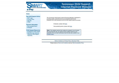 Help / FAQs - Tennessee Child Support Internet Payment ... Help / FAQs - Tennessee Child Support Internet Payment ...
