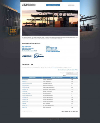 Welcome to XGate - CSX Intermodal Terminals Welcome to XGate - CSX Intermodal Terminals