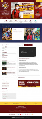 Donna ISD / Homepage Donna ISD / Homepage