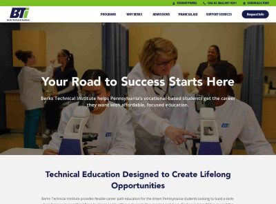 Berks Technical Institute: Technical Career Education in ... Berks Technical Institute: Technical Career Education in ...