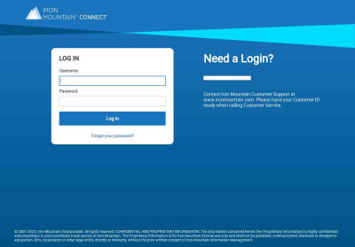 Iron Mountain Connect Login Iron Mountain Connect Login