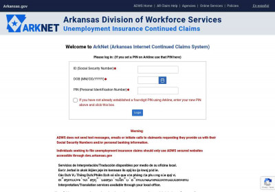 ARKNET-UI - Arkansas.gov ARKNET-UI - Arkansas.gov