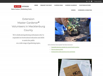 Speaker Request - Mecklenburg Master Gardener Speaker Request - Mecklenburg Master Gardener
