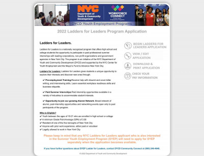 to Login - 2021 SYEP Plus Application to Login - 2021 SYEP Plus Application