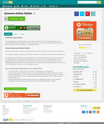 Dynamex dxNow Mobile 1.0 Free Download Dynamex dxNow Mobile 1.0 Free Download