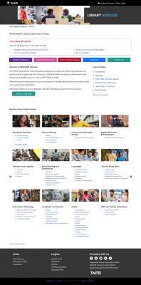 Technology for Learning: Welcome - TAFE NSW Library ... Technology for Learning: Welcome - TAFE NSW Library ...