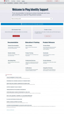 Username - Ping Identity Support Portal Username - Ping Identity Support Portal