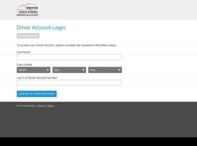Driver Account Login - Driver Solutions Driver Account Login - Driver Solutions
