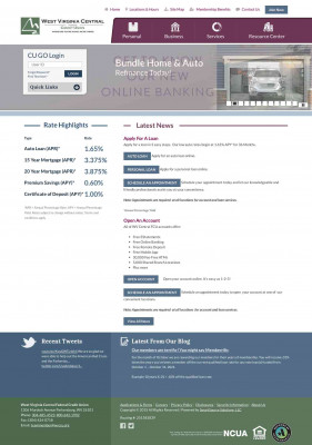 West Virginia Central Credit Union - Home West Virginia Central Credit Union - Home