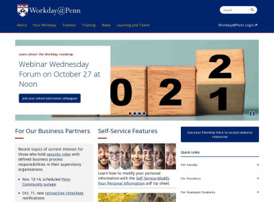 Workday at Penn Workday at Penn