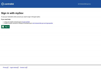 myGov Login myGov Login