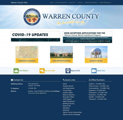 CHECKING PAYMENT STATUS - Warren County Ohio CHECKING PAYMENT STATUS - Warren County Ohio