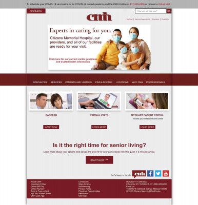 MyChart Patient Portal - Citizens Memorial Healthcare MyChart Patient Portal - Citizens Memorial Healthcare