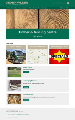 Sawn & Tanalised Timber | George Walker Ltd. Sawn & Tanalised Timber | George Walker Ltd.