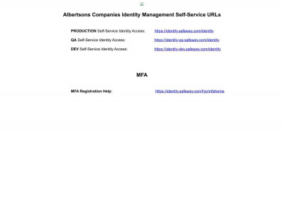 Albertsons Login - Safeway Albertsons Login - Safeway