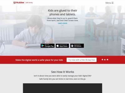 McAfee Safe Family McAfee Safe Family