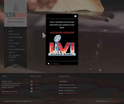 Testa Barra Yum Gift Card Testa Barra Yum Gift Card