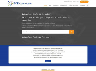 ECE® Connection Message Board - Educational Credential ... ECE® Connection Message Board - Educational Credential ...