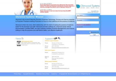 LogIn Page - Glenwood Systems LogIn Page - Glenwood Systems