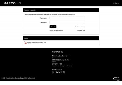Welcome to the My Marcolin Web Site! Welcome to the My Marcolin Web Site!