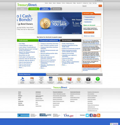 TreasuryDirect - Home TreasuryDirect - Home