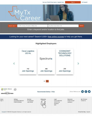 My TX Career My TX Career
