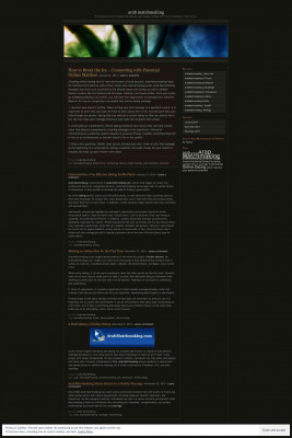 About Arab Matchmaking About Arab Matchmaking