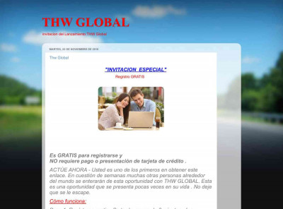 THW GLOBAL THW GLOBAL