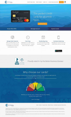 Card Info| Contact and Details - Continental Finance Card Info| Contact and Details - Continental Finance