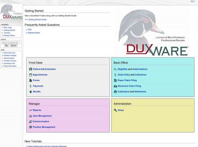 Login - DuxWare Manual Login - DuxWare Manual