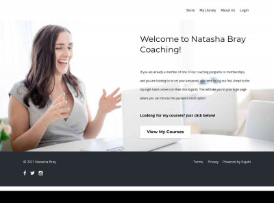 Log in to your account - Natasha Bray Log in to your account - Natasha Bray